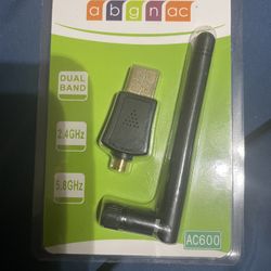 WIFI WIRELESS Dual band FOR PC COMPUTER DESKTOP OR LAPTOP 600 MBPS  make any pc wireless