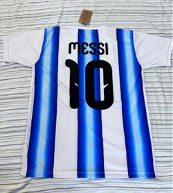 Men's  Argentina National Football Team Jersey #10