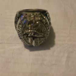 Baltimore ravens 2012 Flacco Super Bowl MVP Ring