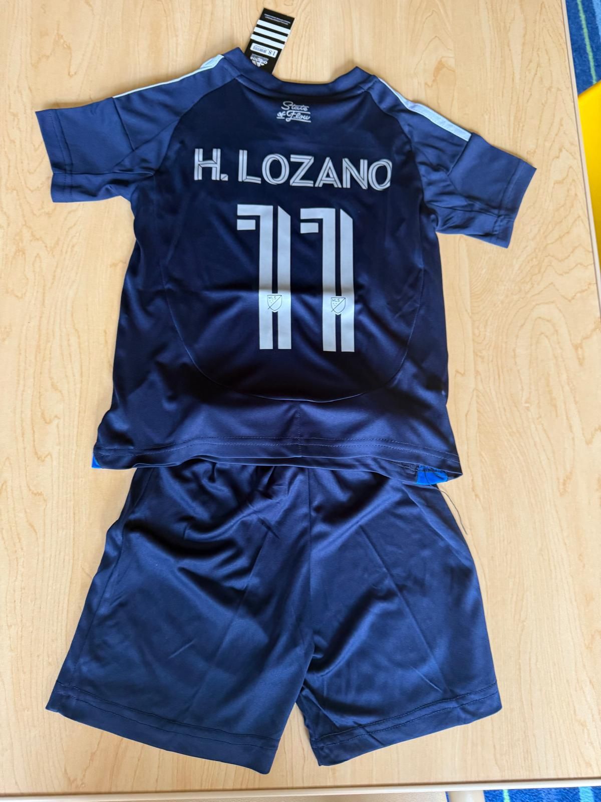 Chuky Lozano #11 San Diego FC Home Jersey Navy 2025 for Kids
