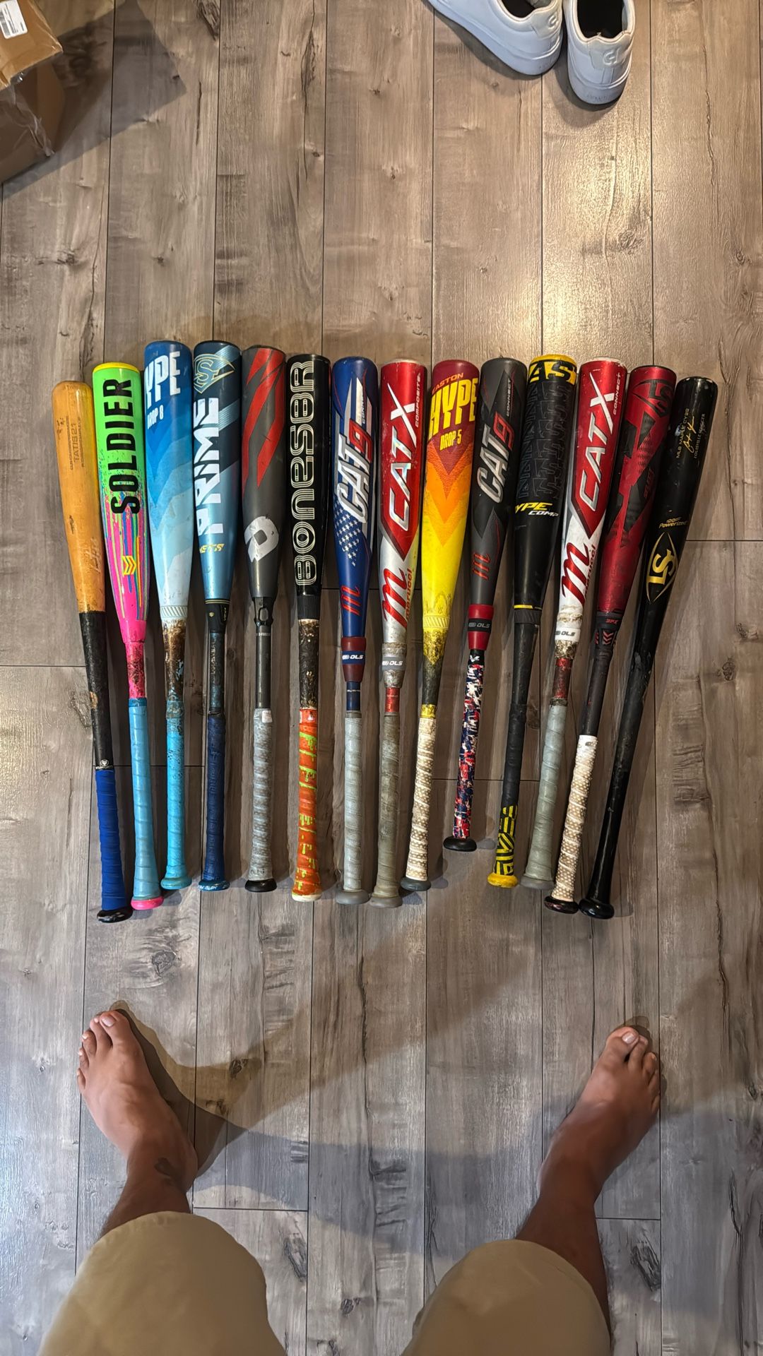 Baseball Bats, Used