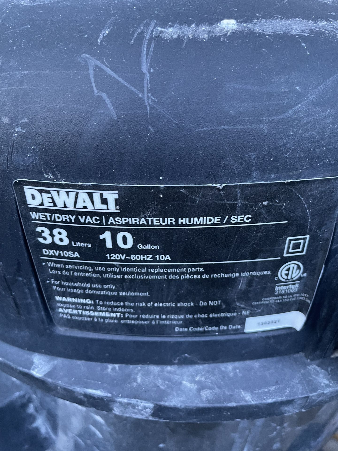 Aspirador Wet/Dry Vac