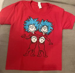 Dr Seuss Kids Shirt Size XSmall