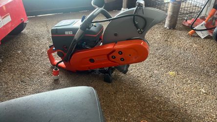 Husqvarna k770 orange and grey