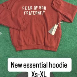 Essential Fear Of God Hoodie Size Xs-XL Esells_turlock on instagram 