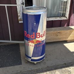 Redbull fridge works