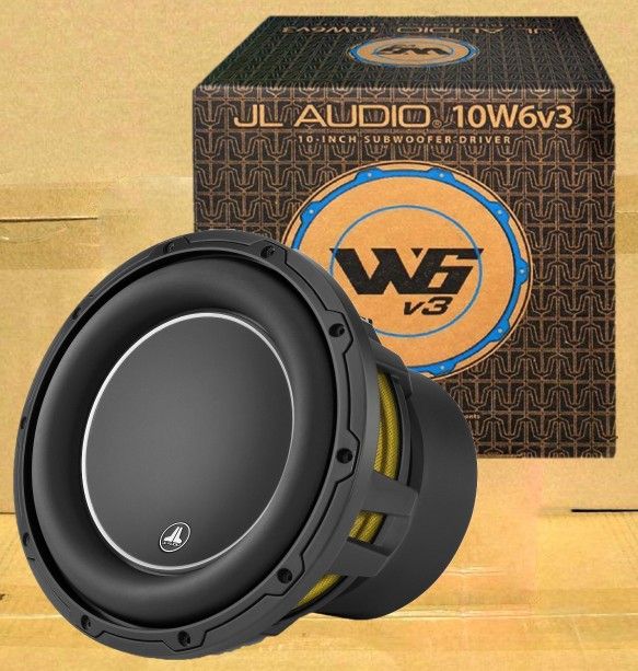W6 Dual Voice Coil Subwoofer 10" Bass Speaker 1200 Watts 12W6v3 W6v3 Series 🚨 Payment Options Available 🚨 No Credit Needed 🚨