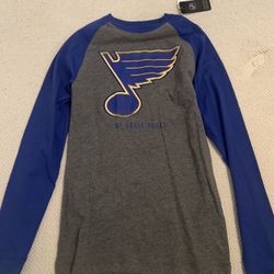 Nwt Adult Size Small Stl Blues Shirt 