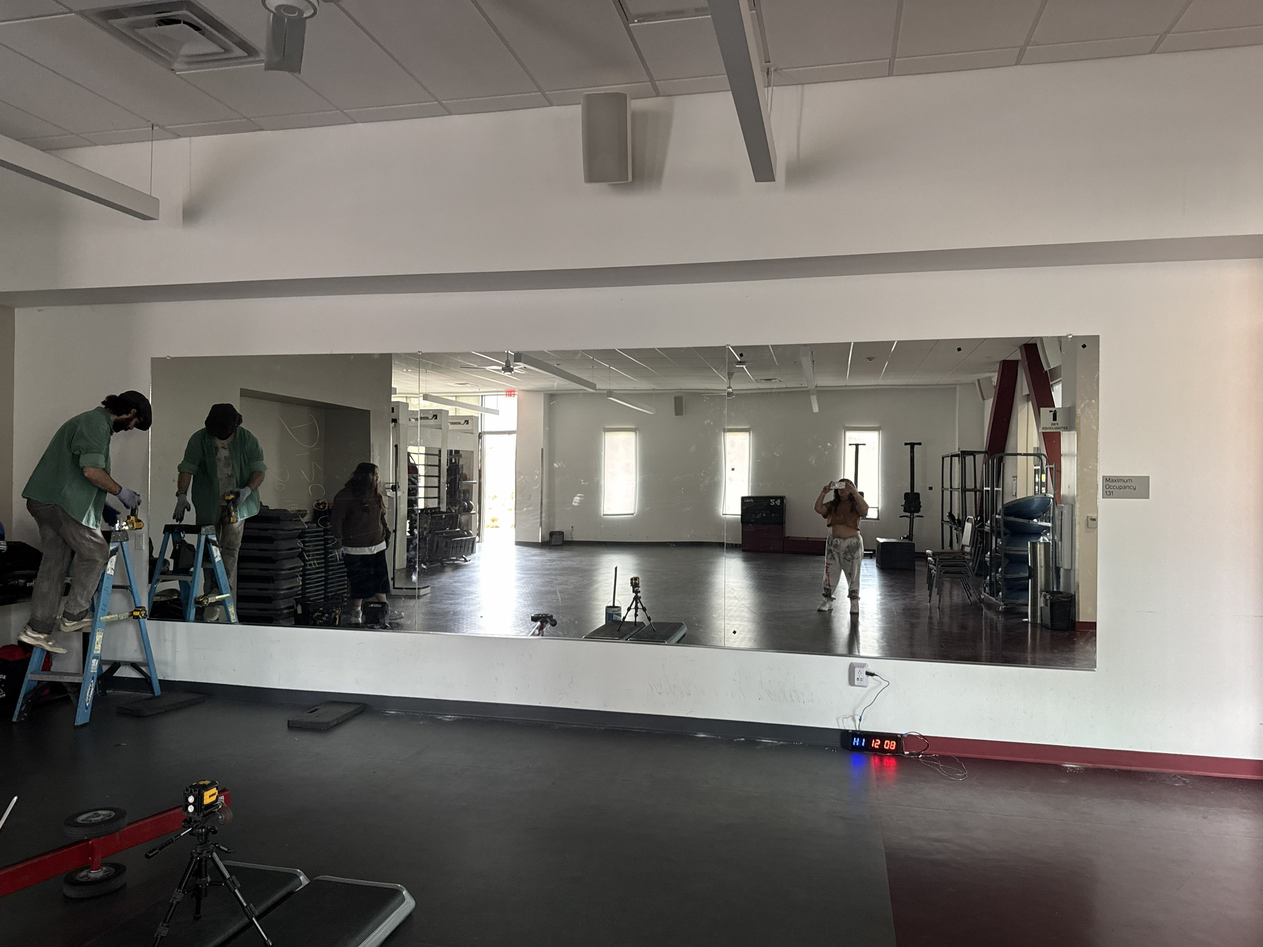 Mirrors, Gym Mirrors, Studio Mirrors, Mirror Installations, Gym Outfit, Dance Mirrors, Mirror Installs