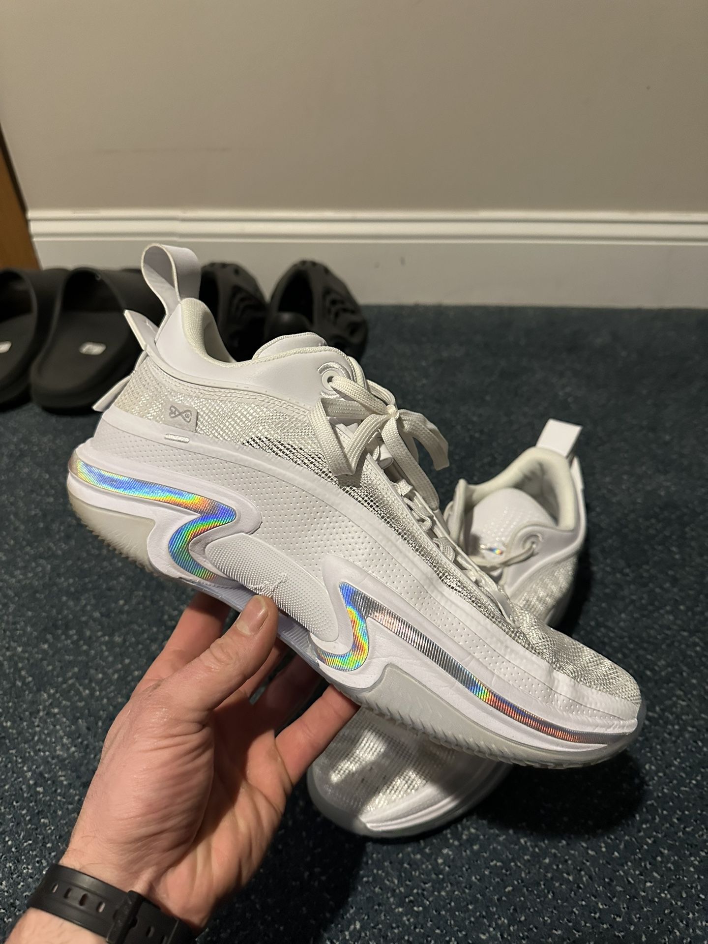 Jordan 36 Low “Pure Money” Size: 13 Great Condition!