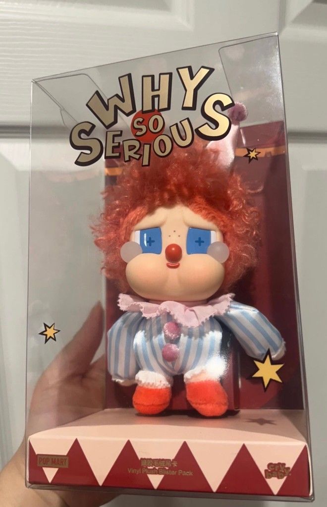 Why So Serious Pop Mart Crybaby