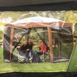 Canopy Tent With Screen House