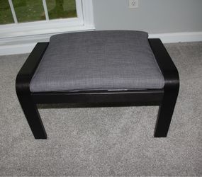 IKEA Poäng Ottoman Gray