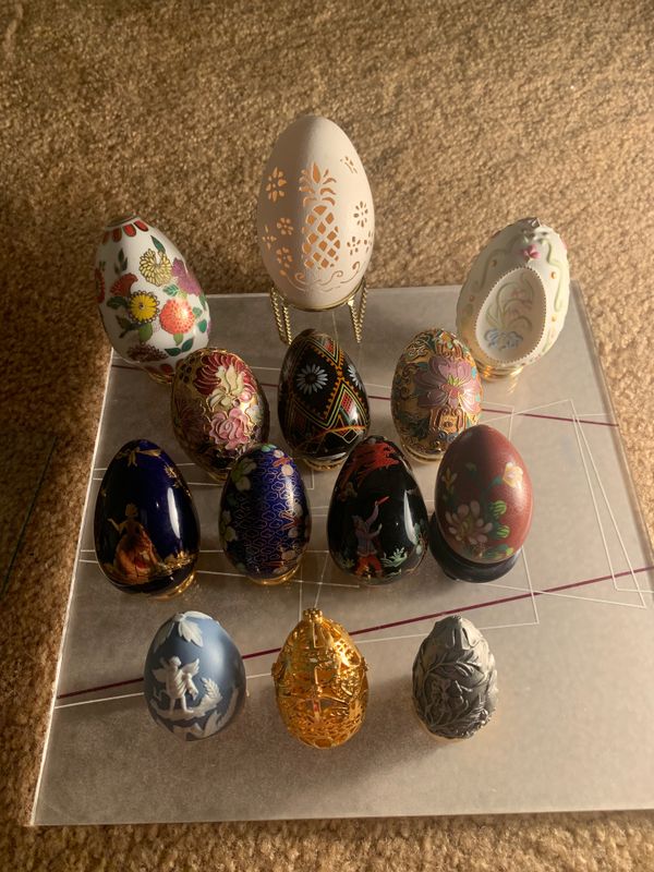Franklin Mint rare egg collection 250 for Sale in Newport News, VA