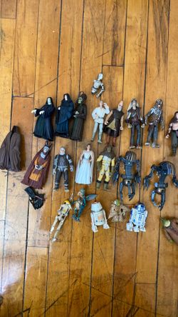 "Vintage Hasbro Star Wars Loose Action Figure Lot 1(contact info removed)"