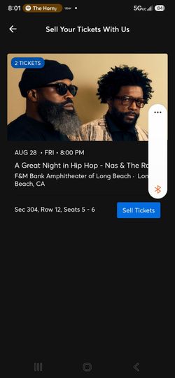 Nas The Roots and De la Soul 2 tickets