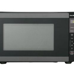 Hamilton Beach 0.9 Cu ft Countertop Microwave Oven, 900 Watts, Stainless Steel