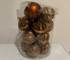 Christmas Ornaments Brown