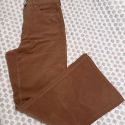 Womens size 12 Land’s End Corduroy high rise pant