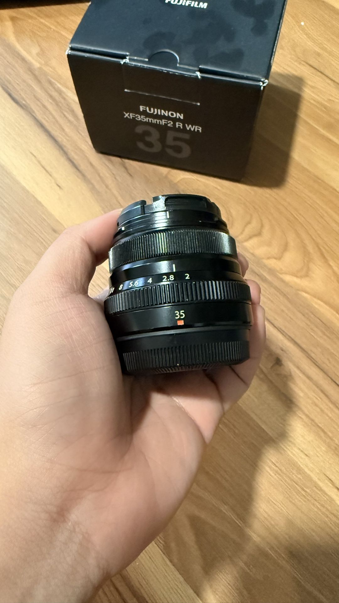 Fujifilm 35mm F2 Lens