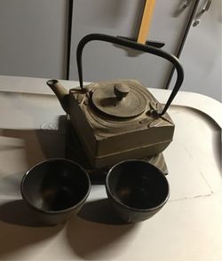 Tea set iron