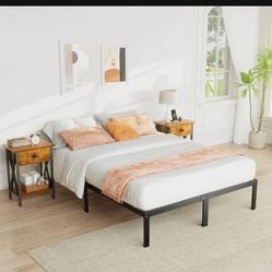 3 Month Old Full Size Mattress And Heavy Duty Bed Frame