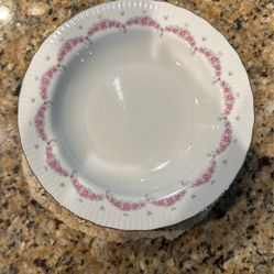 (4) Porcelain Soup Plates - Made In Germany 