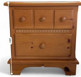 Vintage Pine Nightstand
