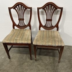 Vintage Yates Duncan Style Chairs.