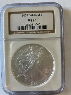 2005 Eagle S$1 MS 70