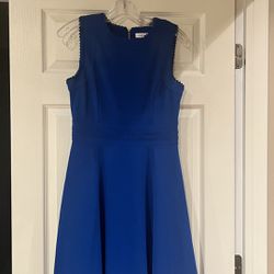 Calvin Klein Royal Blue Dress
