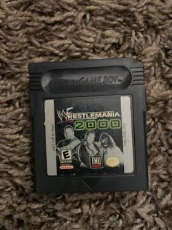 WrestleMania 2000 GAMEBOY!