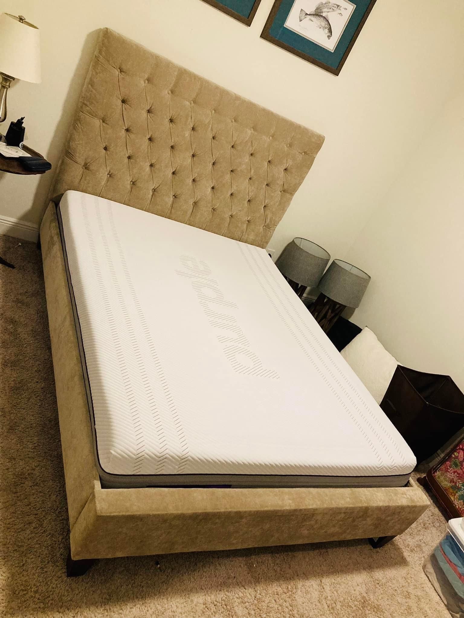 Purple Hybrid Premier .3 Queen Mattress Bed