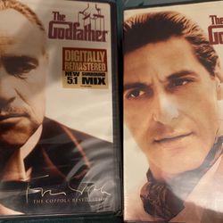 THE GODFATHER. & THE GODFATHER PART2 DVD Movies THE COPPOLA RESTORATION 