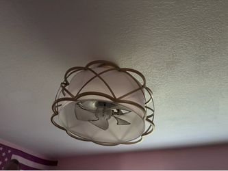 Ceiling fan for girl room