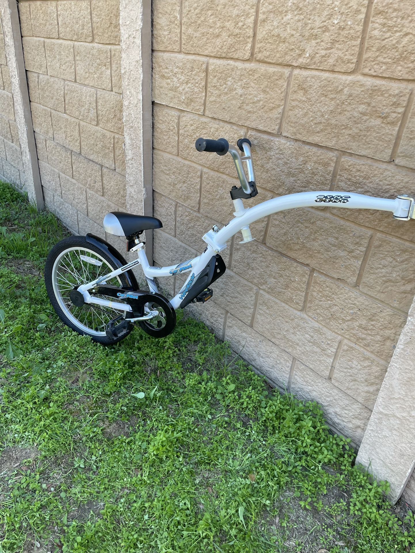 20” Kazam co-pilot Trailer Bike