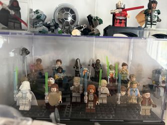 Collection Of legos and tech decks