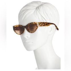 KENDALL + KYLIE Amber Demi Cat Eye Frame Alexandra Designer Sunglasses w/Pouch