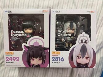 Blue Archive Nendoroids Kazusa Kyoyama and Kayoko Onikata