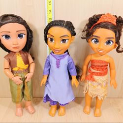 13" Disney Princess Dolls 