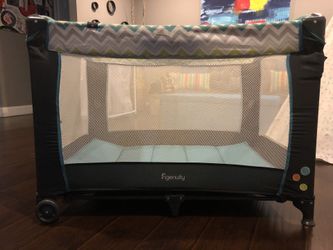 Baby crib like new barely used $10 obo