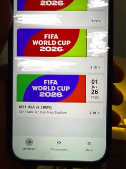 M81 USA vs. 3BEFIJ (CAT 1 Tickets) (2)