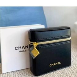 Chanel Black Lipstick Holder Or Add A Chain For A Cute Purse 