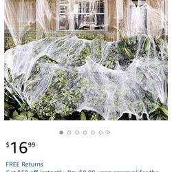 Brand New 1400 Sqft Halloween Spider Decor Indoor And Outdoor
