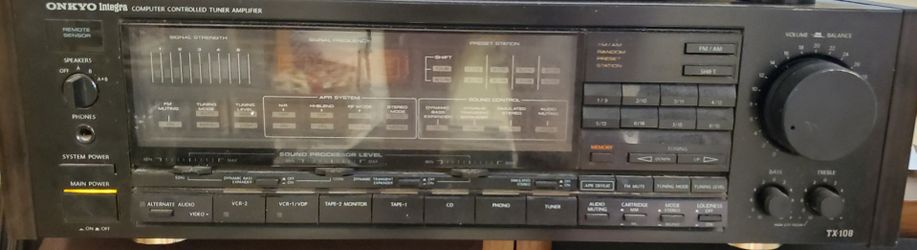 Onkyo Integra TX 108 100 watt 4ch Stereo Receiver