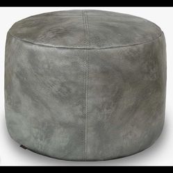 New Round Foot Rest Grey Ottoman . 