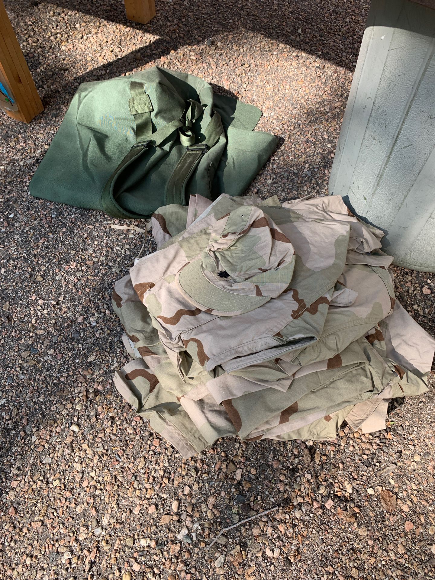 Dessert camo pants and jacket