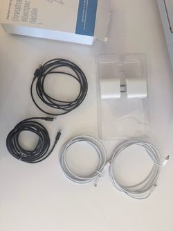 Premium Charger Cable Bundle with Wall Adapter