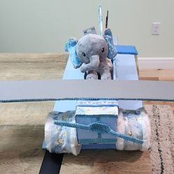 Baby Shower Boy Airplane Diaper Cake