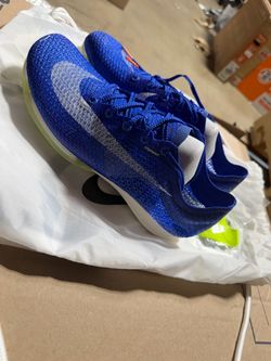 Nike Atomknit Blue track spikes